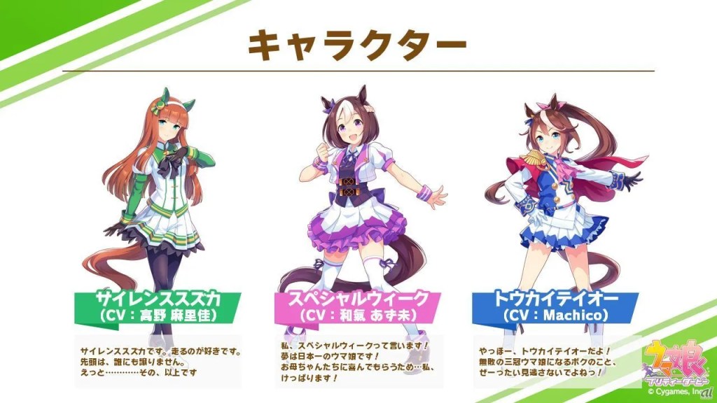 レースへ挑むウマ娘たち