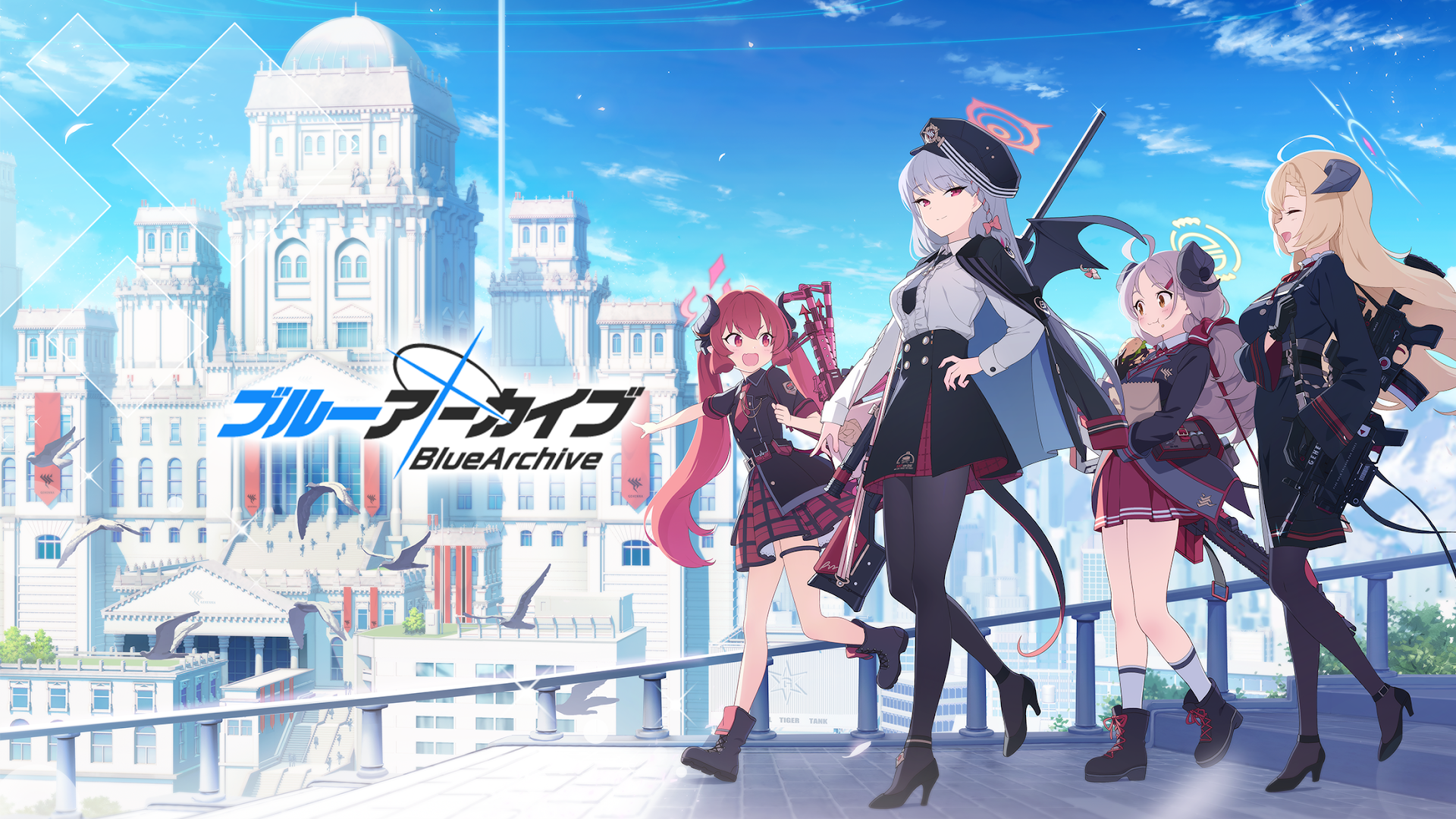 生徒とのコミュニケーションを描いたブルーアーカイブの2Dアニメーション